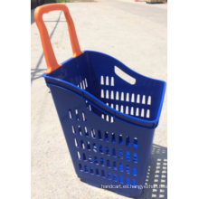 Cestas de compras con dos ruedas